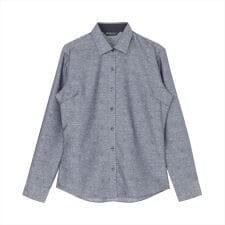 ブリックハウス(BRICKHOUSE)の【超形態安定】 ワイド 長袖 形態安定 綿100% レディースシャツ