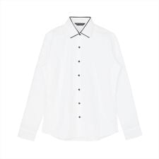 ブリックハウス(BRICKHOUSE)の【透け防止】 ワイド 長袖 形態安定 レディースシャツ