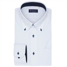 ブリックハウス(BRICKHOUSE)のボタンダウン 長袖 形態安定 ワイシャツ ニットシャツ ストレッチ