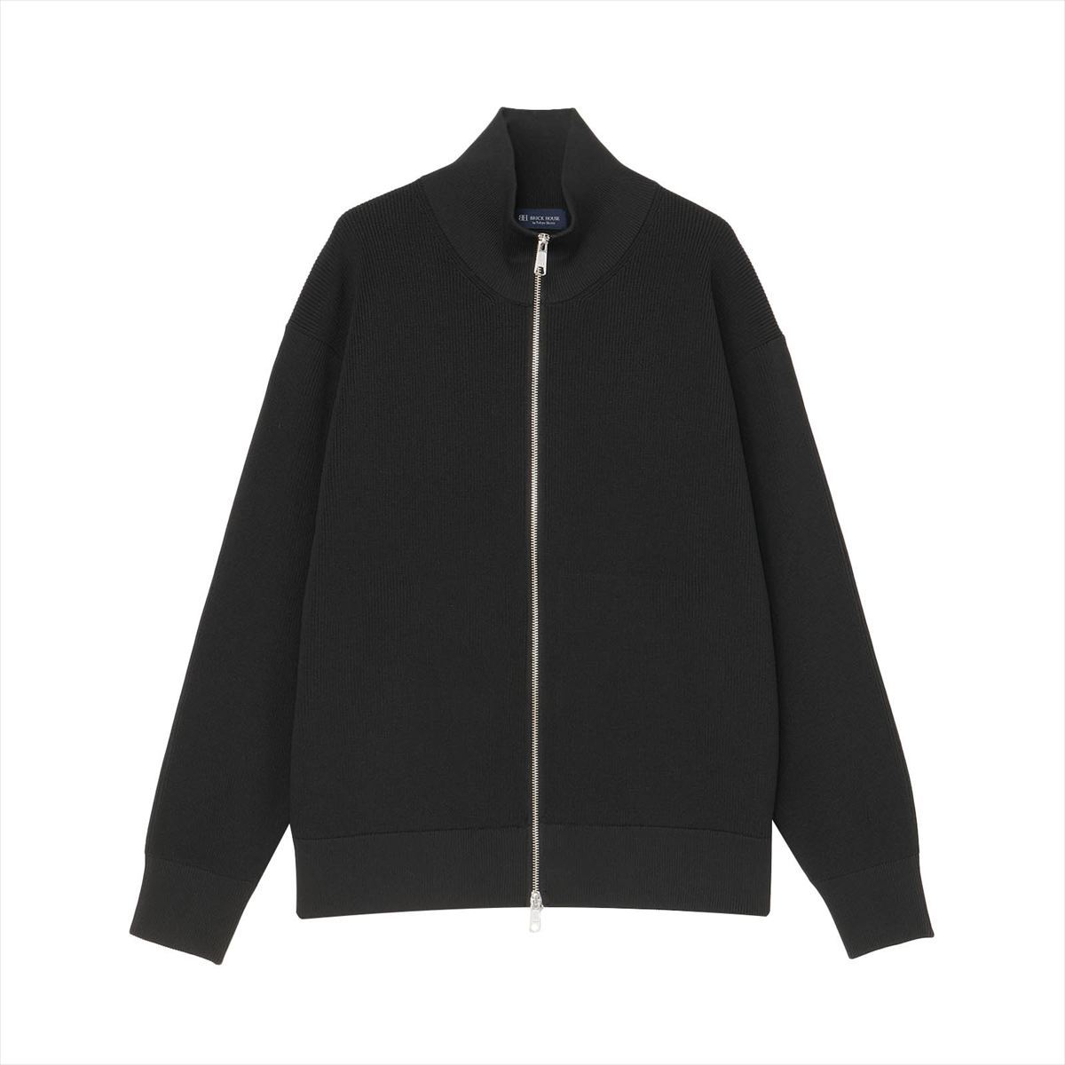 ニット ドライバーズZIP ブルゾン メンズ