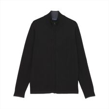 ニット スタンド フルZIP カーディガン メンズ