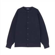 ニット スナップボタン カーディガン メンズ