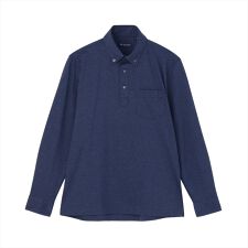 ブリックハウス(BRICKHOUSE)のポロシャツ 長袖 綿100% ビズポロ メンズ