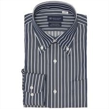 ブリックハウス(BRICKHOUSE)の【超形態安定】 ボタンダウン 長袖 形態安定 綿100% ワイシャツ