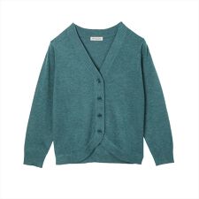 ブリックハウス(BRICKHOUSE)のニット 裾丸Ｖネック カーディガン レディース