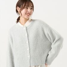 ブリックハウス(BRICKHOUSE)の【Pitta Re:)】 ニット スパンコール クルーネック カーディガン レディース