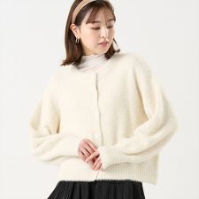 ブリックハウス(BRICKHOUSE)の【Pitta Re:)】 ニット スパンコール クルーネック カーディガン レディース