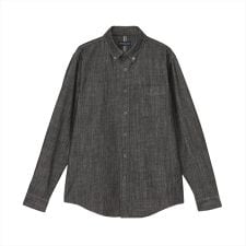 カジュアルシャツ デニムシャツ ボタンダウン 長袖 メンズ