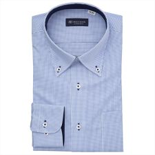 【吸水速乾】 ボタンダウン 長袖 形態安定 ワイシャツ