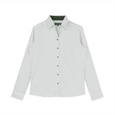 【COFREX】 スキッパー 長袖 形態安定 レディースシャツ