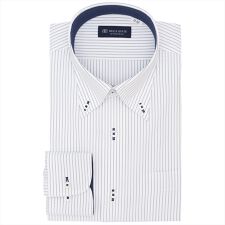 【COFREX】 ボタンダウン 長袖 形態安定 ワイシャツ