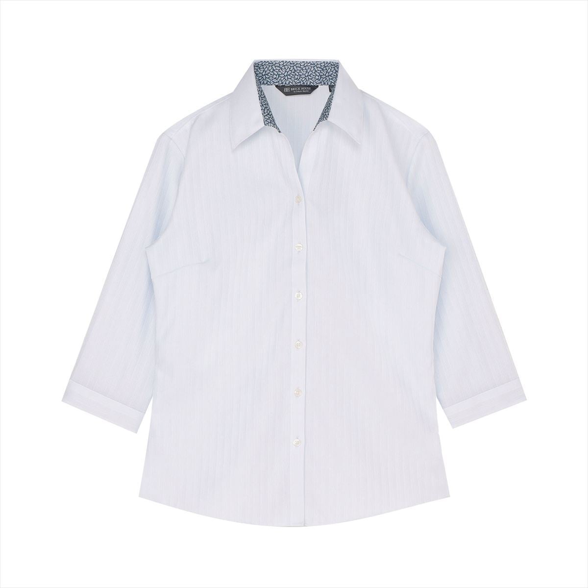 シャツ/ブラウス(長袖/七分) node. シャツ ブラウス やわらかストレッチ（長袖/7分袖/5分袖/半袖