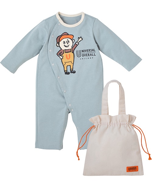 [}C]UNIVERSAL OVERALL xr[MtgZbgiJo[I[В܁j | Mtg{bNX/}^jeBxr[iinujirushimaternity&babyj O[