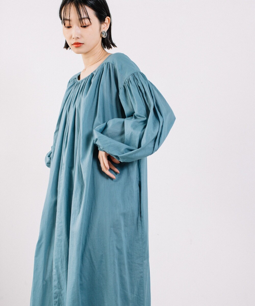 新品 オードリーアンドジョンワッド 2WAYボリュームスリーブロングワンピース 2WAYボリュームスリーブロングワンピース（ワンピース）｜Audrey