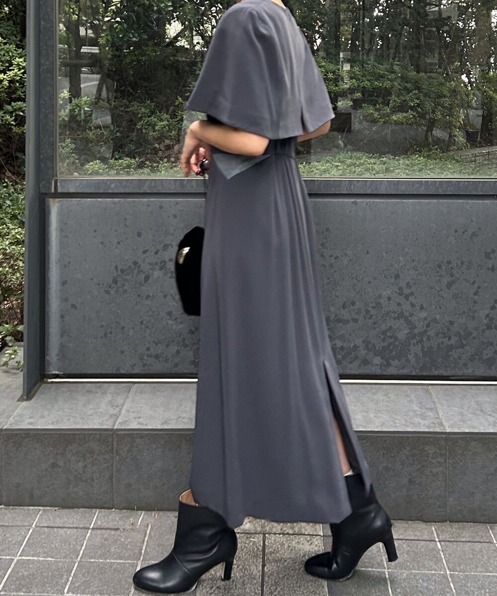 Rennka】ケープ付きフレアドレス | ランドワーズセレクト(LANDWARDS