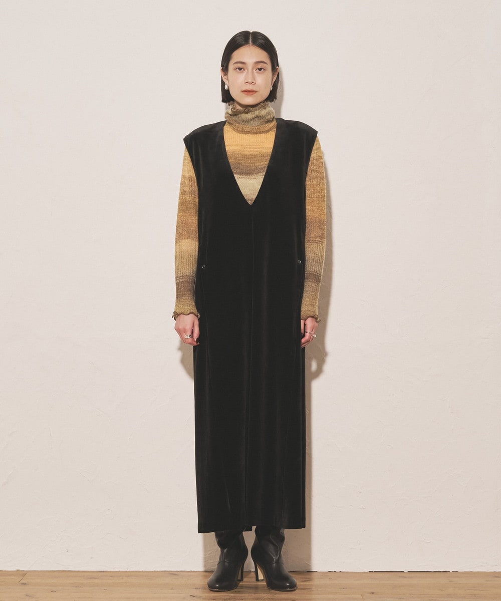 Audrey and John Wad】インドコットンロングワンピース -手洗い可