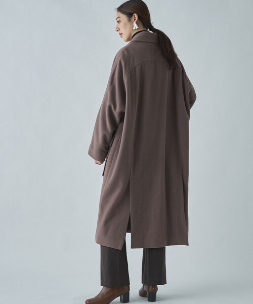 Audrey and John Wad】ステンカラーオーバーサイズコート | ランド