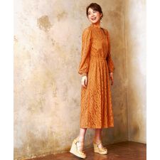 ワンピースドレス オレンジ系の通販 ファッション通販 マルイウェブチャネル