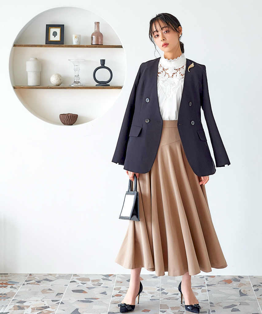 ルイルエブティック/【S〜3L】選べる3typeシルエットスカート（フレアスカート） S～3L】選べる3typeシルエットスカート（フレアスカート） | ルイルエ