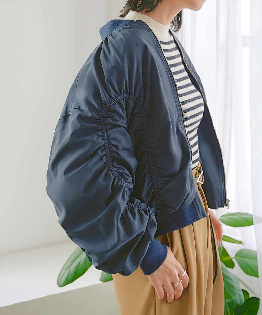 アウター総選挙1位】ビッグカラーモモンガシャギーショートコート