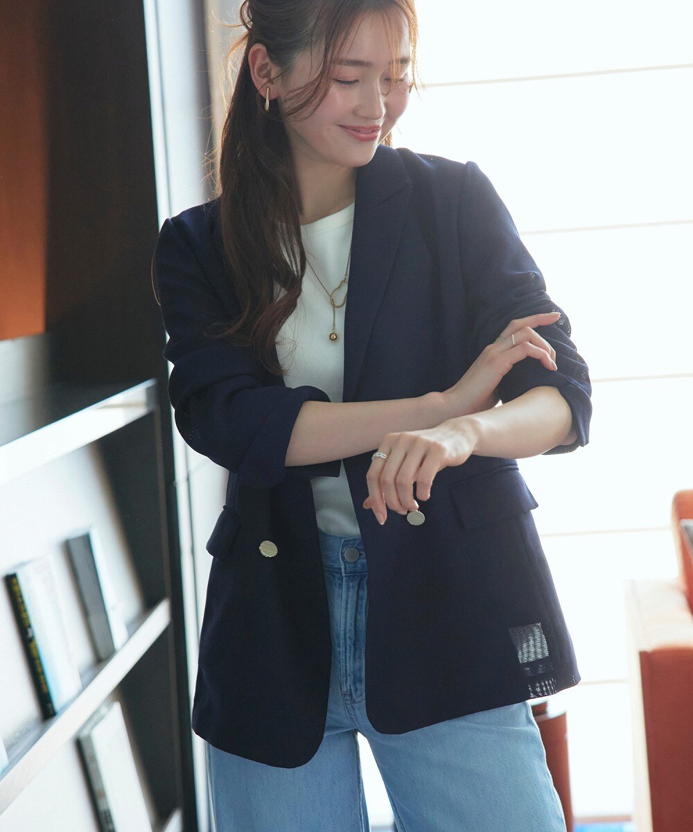 パナマシアーテーラードジャケット | ルイルエブティック(RUIRUE