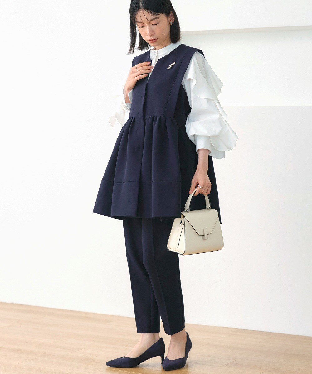 ミニ衿ペプラムデザインセットアップ | ジーラ バイ リュリュ(GeeRA