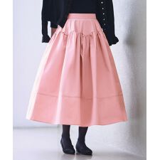 ルイルエブティック(RUIRUE BOUTIQUE)の【洗える】バブルフレアスカート