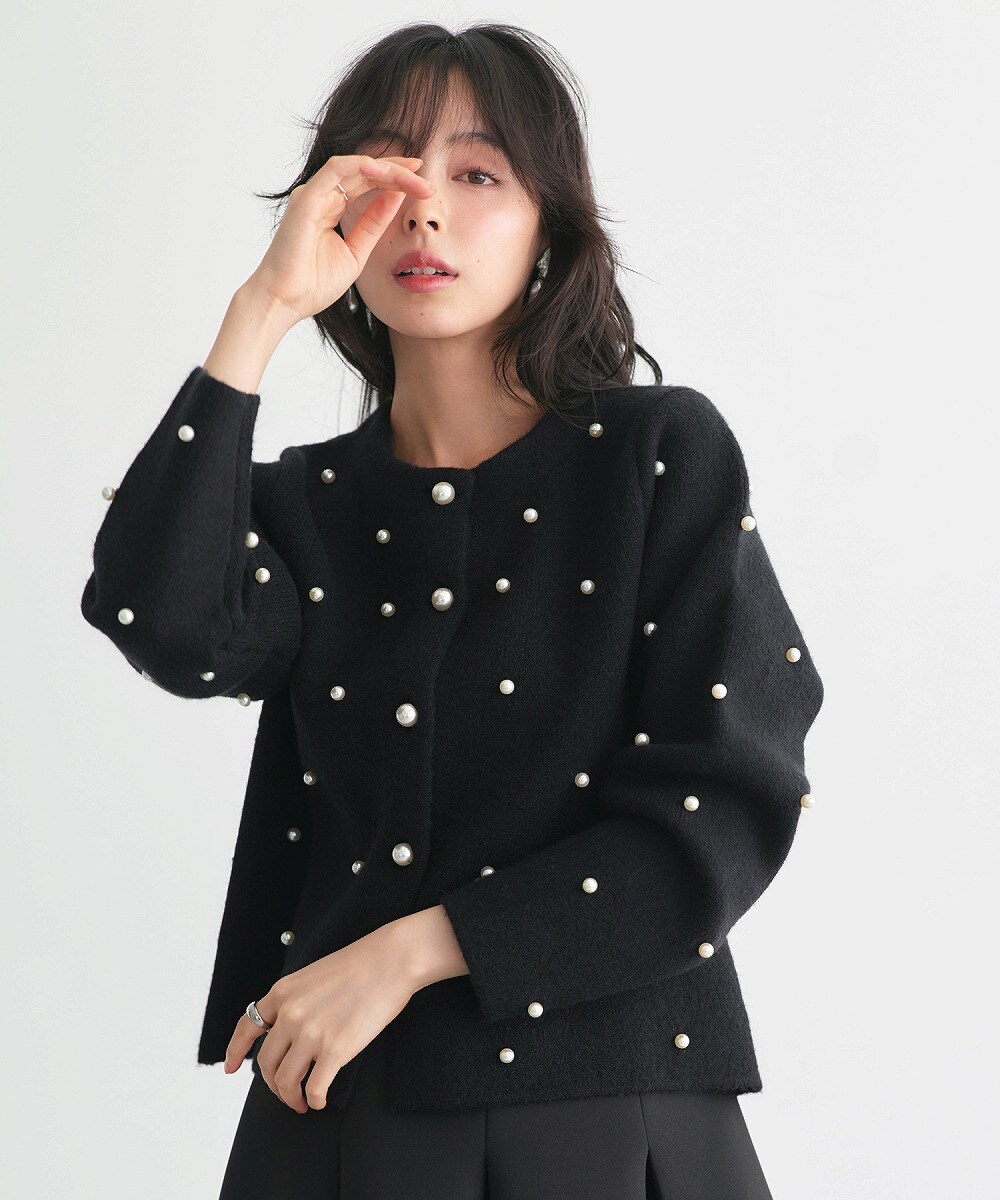 綿×裏暖プレーティングカーディガン〈バニラ女神〉【スクール】【学生