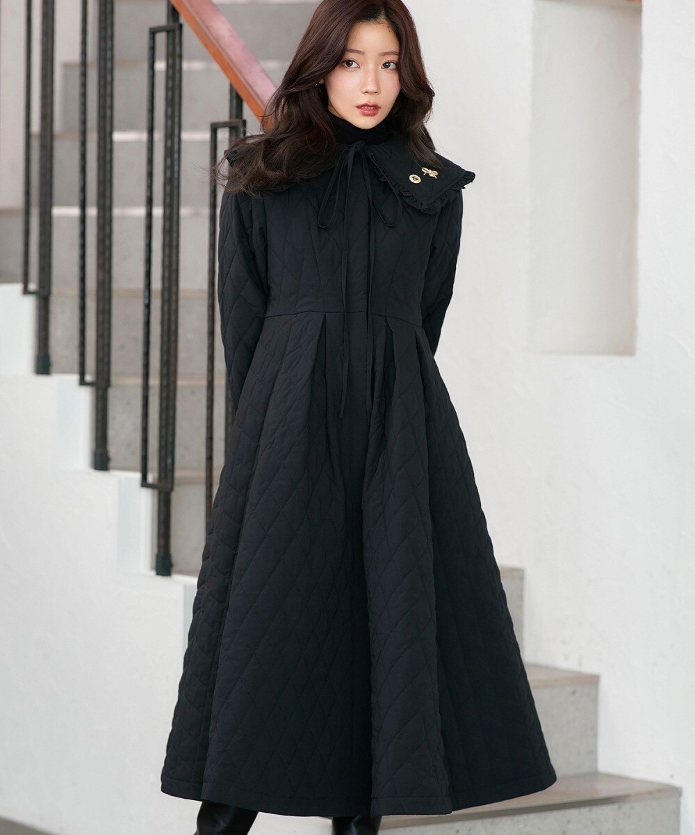 キルティングロングダウンコート | ルイルエブティック(RUIRUE