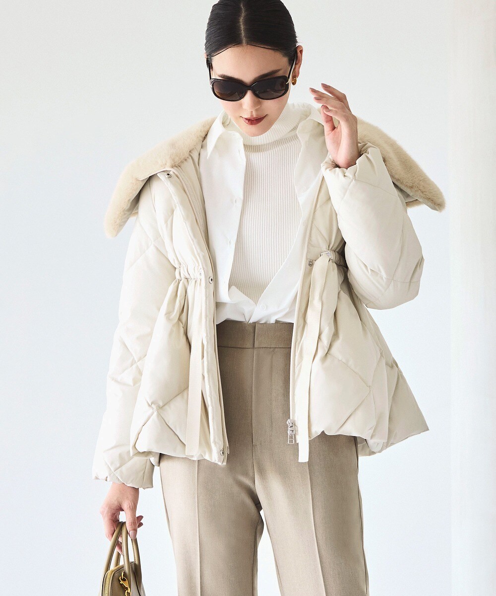 撥水加工】2WAYピーチショート ダウンコート | エニィスィス(ANY