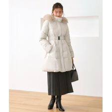 ルイルエブティック(RUIRUE BOUTIQUE)の【洗える/撥水/静電気防止】 スタイルアップダウンコート