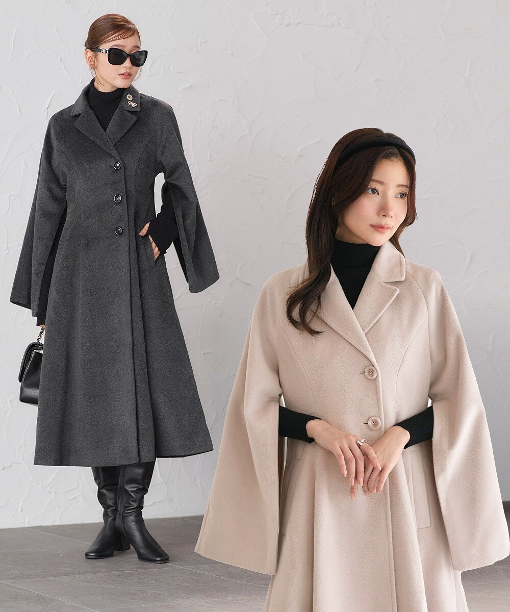 尾州シャギーウールオーバーコート | ジェーバイブルー(J by blue