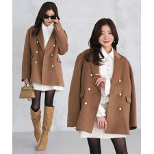 ウールリバージャケットコート