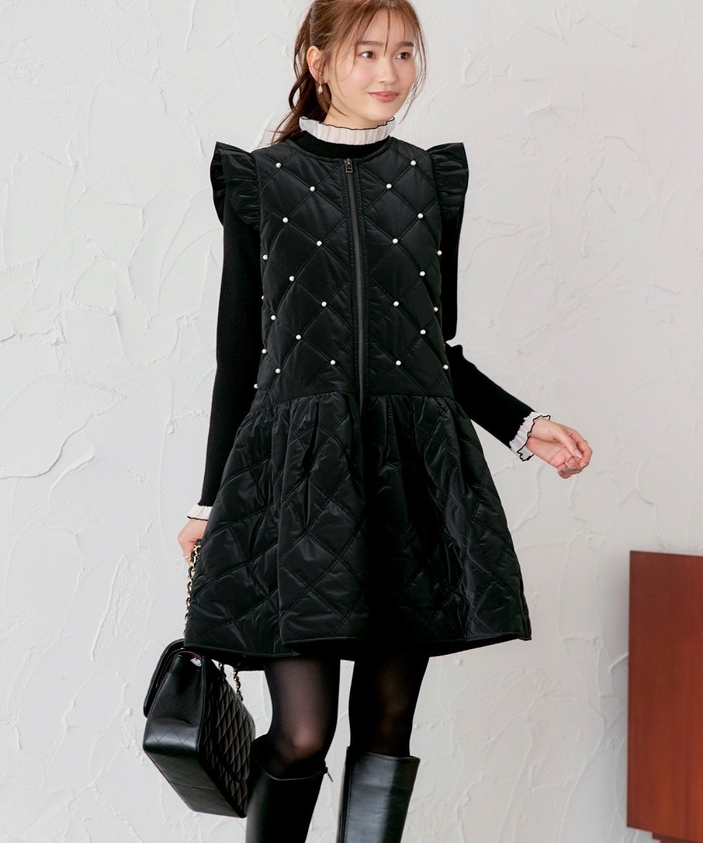 バックリボンショートダウンコート | ルイルエブティック(RUIRUE