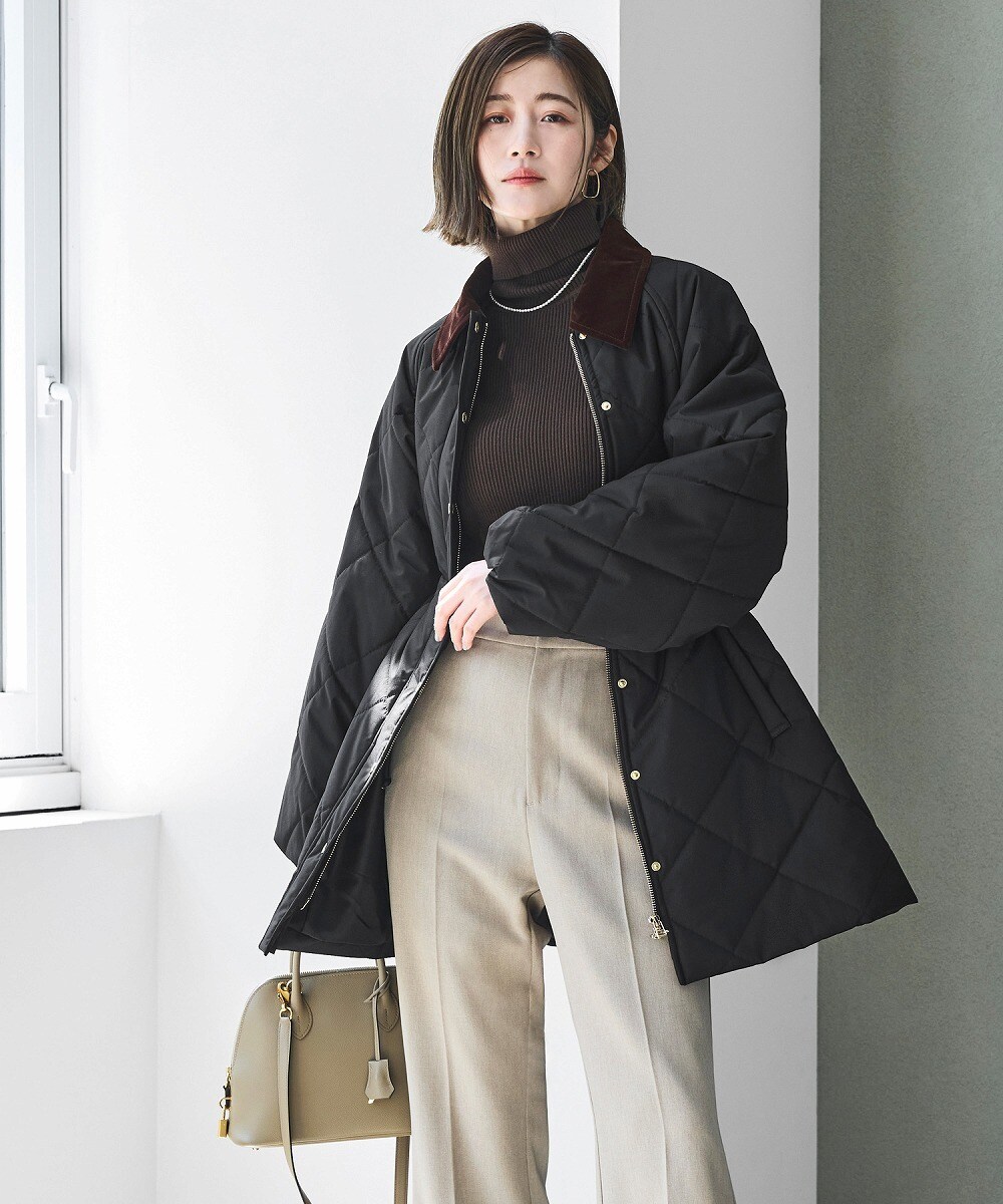 ドロー 撥水ナイロン ビックシルエット 中綿コート | ドロー(DRAW