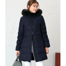 【フレンチダウン】フォックスファーフレンチダウンコート