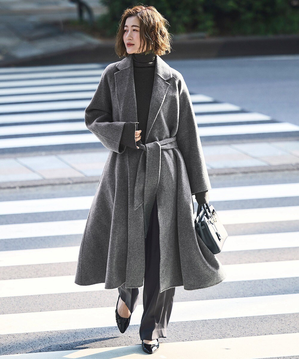 HAMILTONダブルフェイスロングチェスターコート | スローブ イエナ