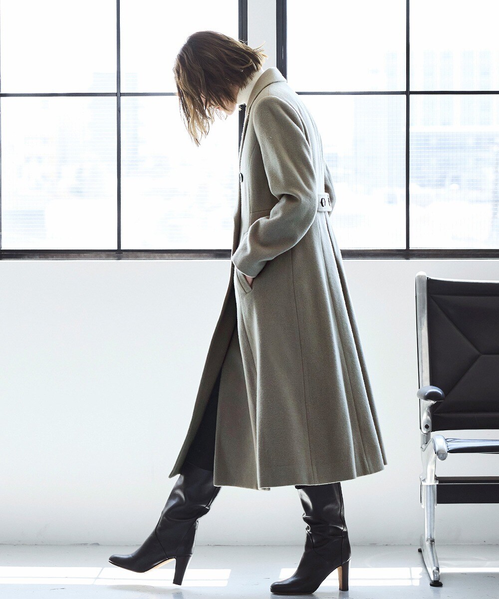 ROPE' シャルムリバーファー付きミドルコート 楽天市場】【SALE／50%OFF】【SUPER100's/140's】シャルムリバー