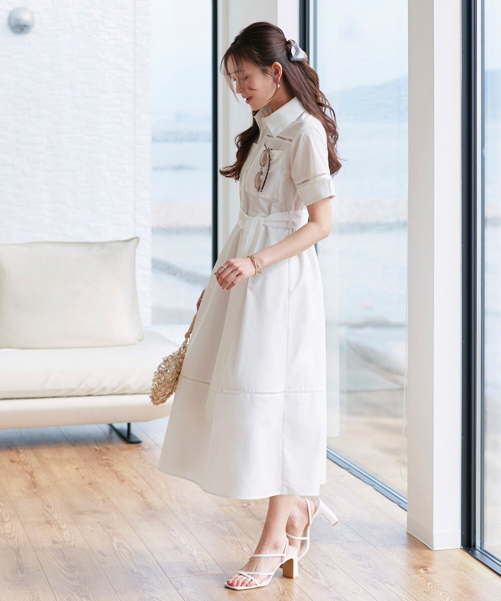 洗える】シャツワンピース | ルイルエブティック(RUIRUE BOUTIQUE
