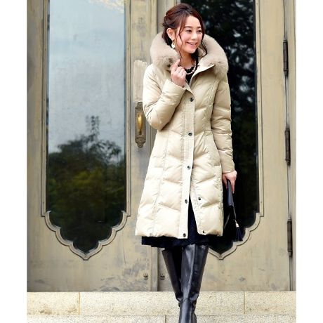 美品 リアルファーコート ブルーフォックス 毛皮コート 柔らか  