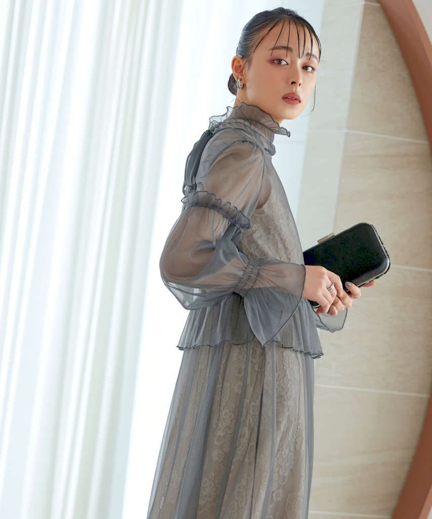 S～LL】3WAYチュールドレス＆レースドレスセット | ルイルエブティック