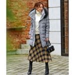 S～3L】リアルファーサイドジップスリットダウンコート | ルイルエ 