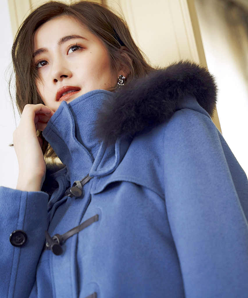 リランドチュール ウール ダッフルフード コート フォックス ファー 2/M RU7865EW01483_thumb.jpg