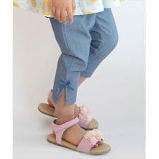 サイドリボン７分パンツ