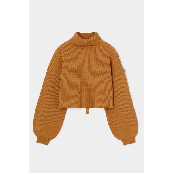 BACK OPEN TURTLE NECK ニット | マウジー(MOUSSY) | マルイ