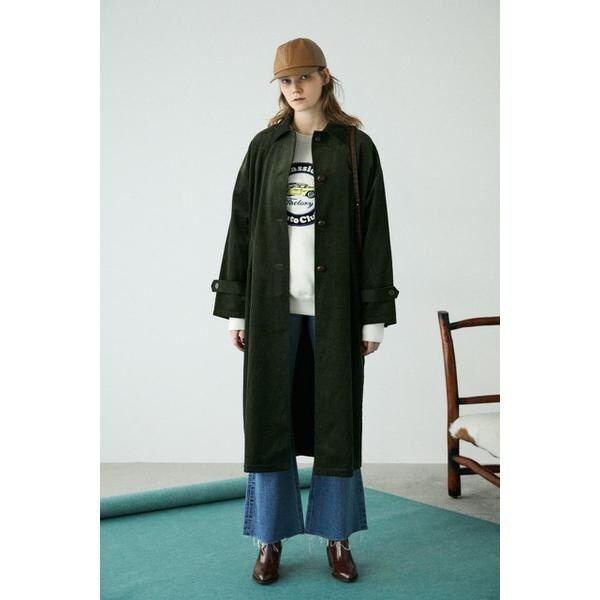 MOUSSY BAL COLLAR ロングコート マウジー MOUSSY BAL COLLAR DOLMAN 