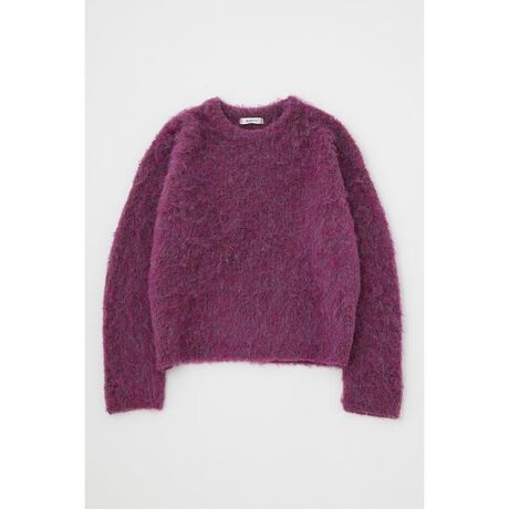 FLUFFY ニットトップス マウジー MOUSSY