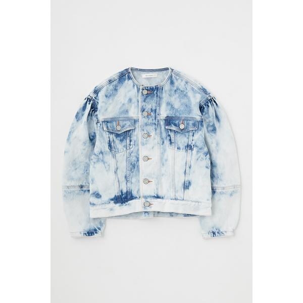 新品未使用 moussy BLEACH BOXY N / C デニムジャケット BLEACH BOXY N／C ジャケット | マウジー(MOUSSY) | マルイ