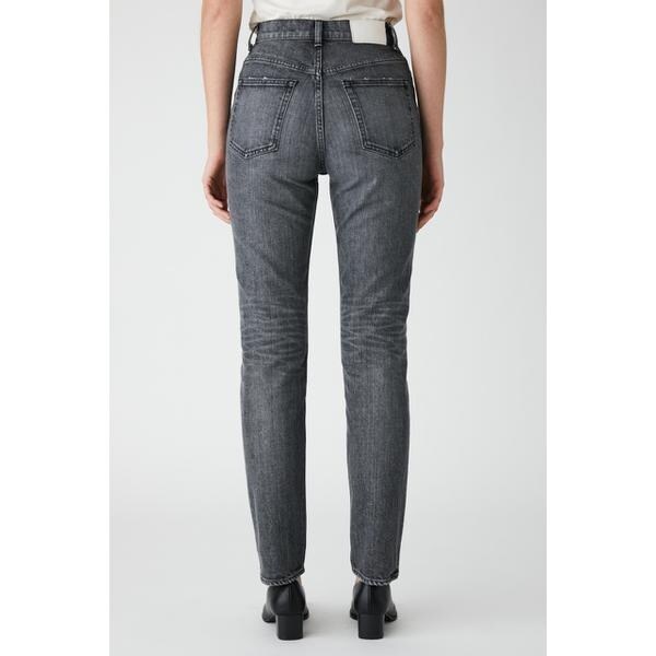 PLAIN JEANS BLK STRAIGHT SLIM | マウジー(MOUSSY) | マルイ
