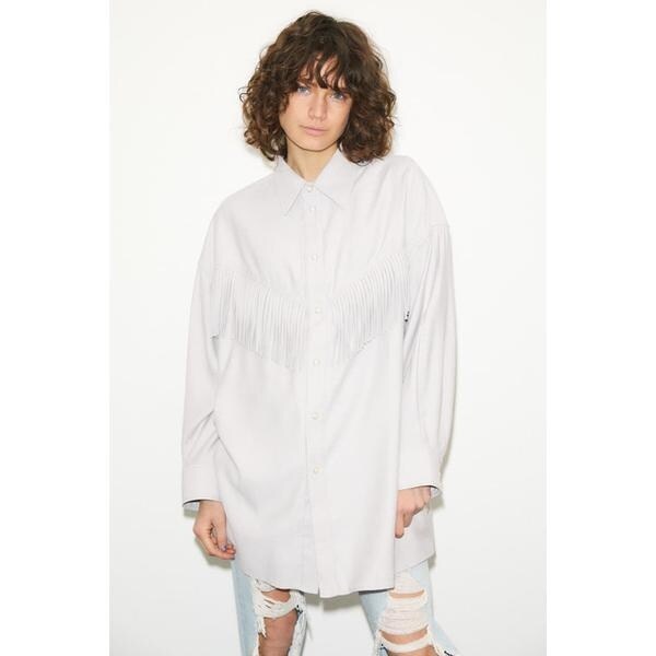 FRINGE OVER シャツ | マウジー(MOUSSY) | マルイウェブチャネル
